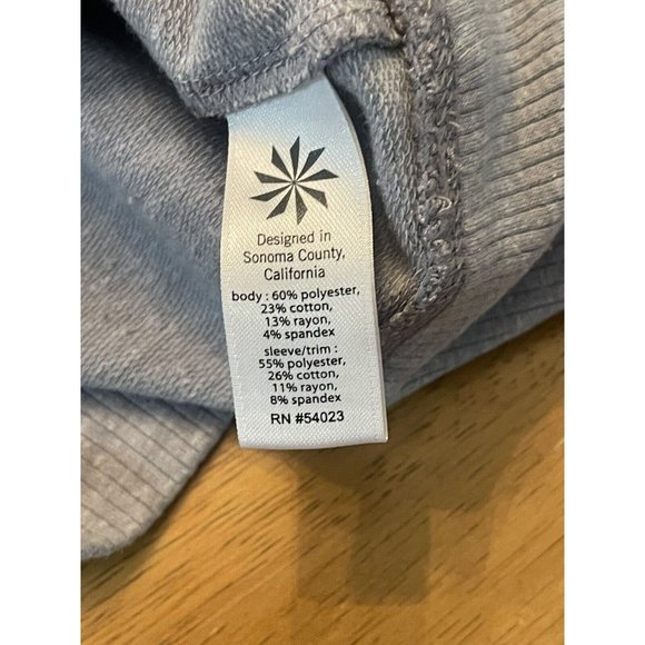 Athleta Dress Womens XS Gray Long Sleeve with Drawstring Hoodie - Picture 7 of 8